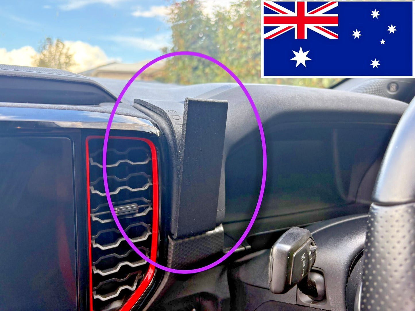 DASH MOUNT for Next-Gen FORD Ranger/Everest