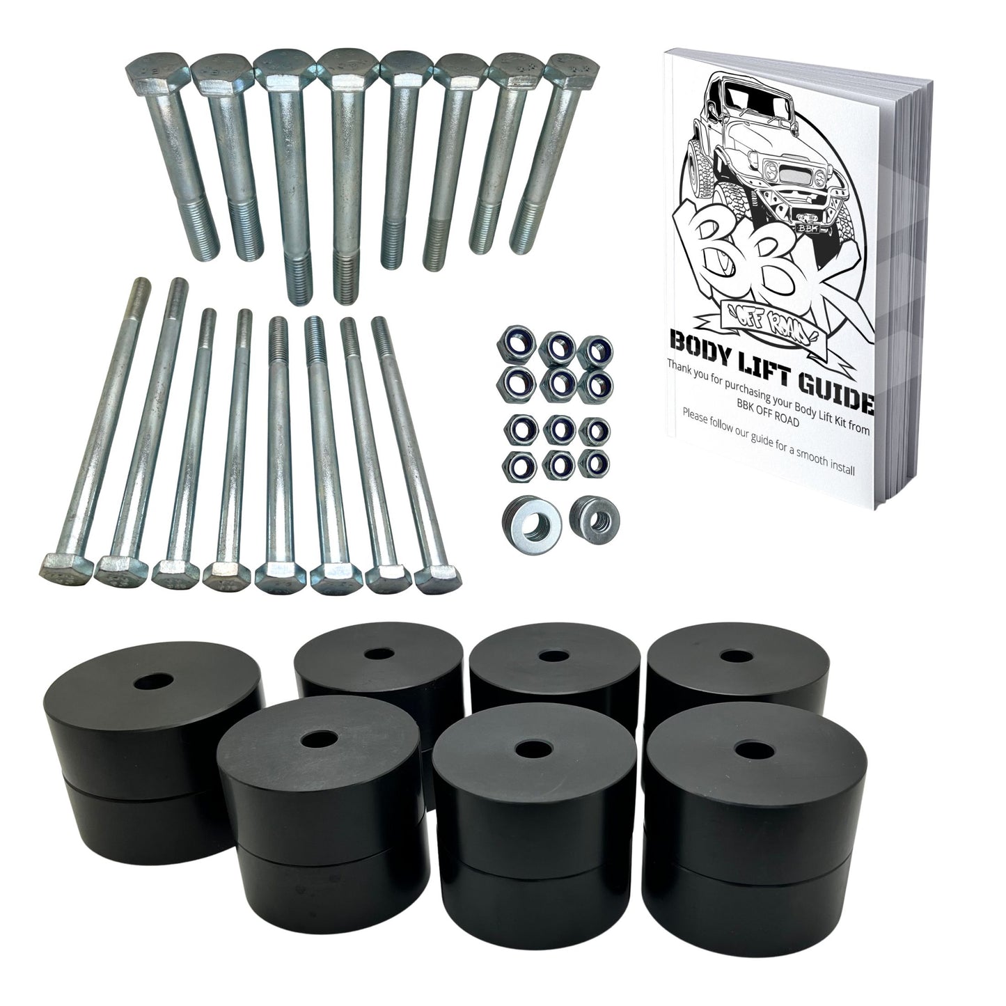 Nissan Navara D22 Body lift kit