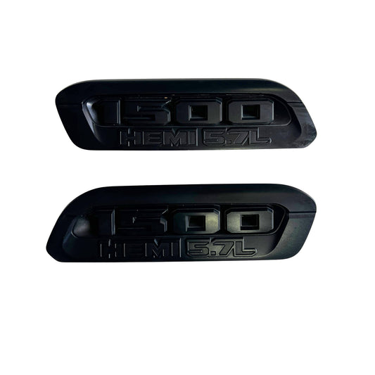 2020 Ram 1500 (DT) Sport Bonnet Hood Badges part numbers P68309877AA P68276336AA