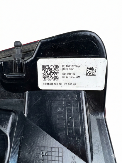 2020 Ram 1500 (DT) Sport Tail Light Assembly - LH LED Premium Black Bezel (55112293AD)